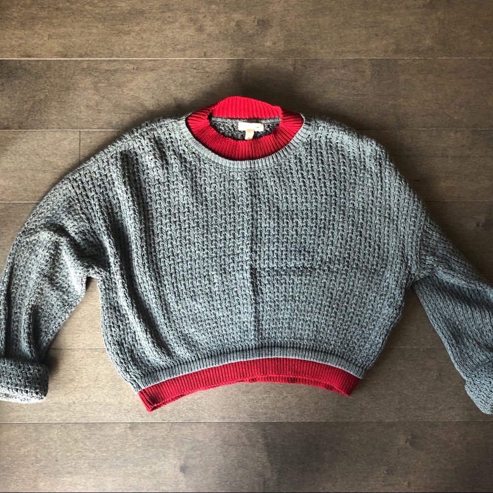 BDG cropped chunky sweater